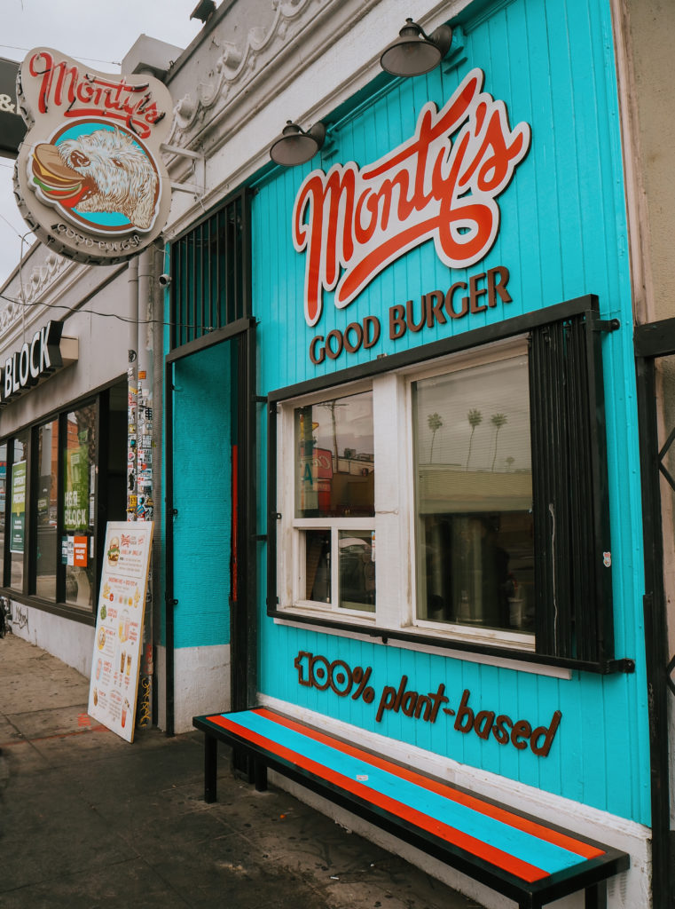 Monty's Good Burger Vegan Fast Food