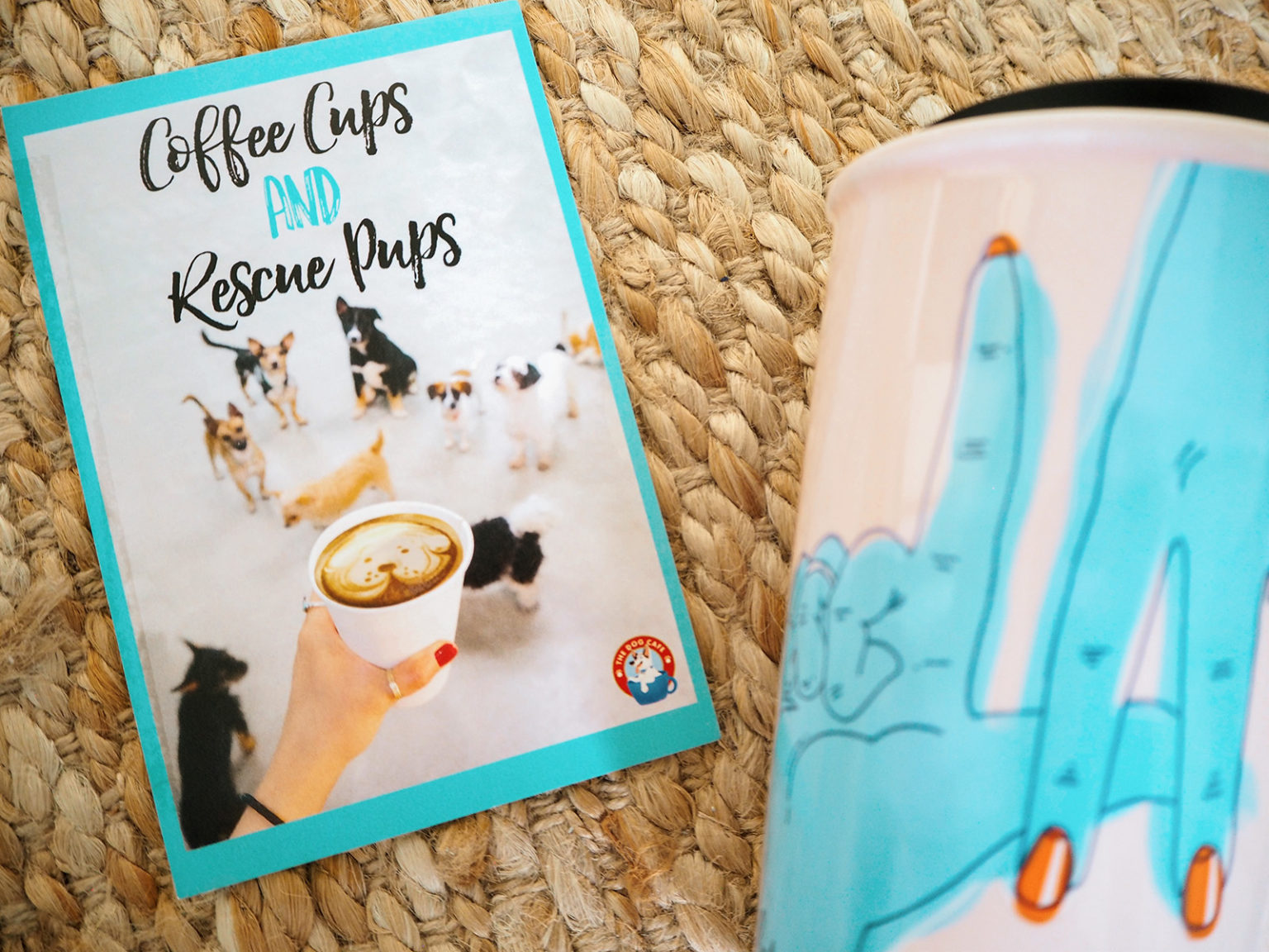Coffee Cups & Rescue Pups The Dog Cafe in Los Angeles